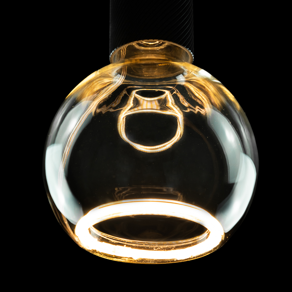 Segula Globe W, E27, LED 125 6,2 klar Dim-to-Warm Floating