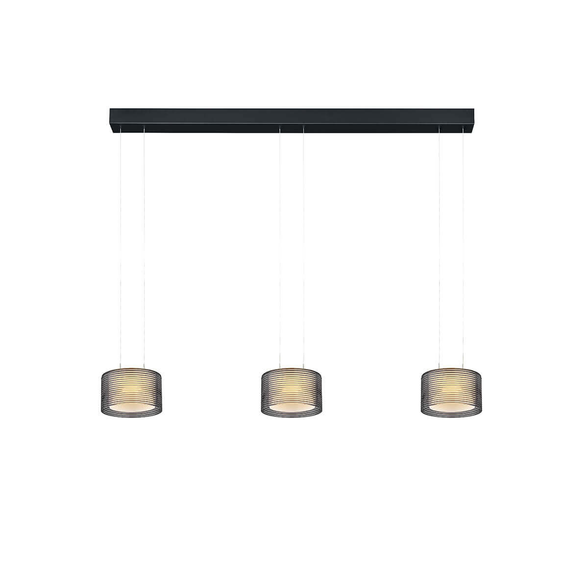 Bankamp Grand LED Pendelleuchte, Vertical flex 3-flg