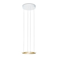 Oligo Yano LED Pendelleuchte, Bronze, Baldachin: weiß matt