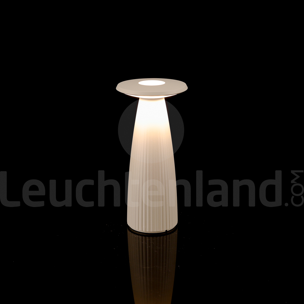 Nuflair LED Akkuleuchte & Vase