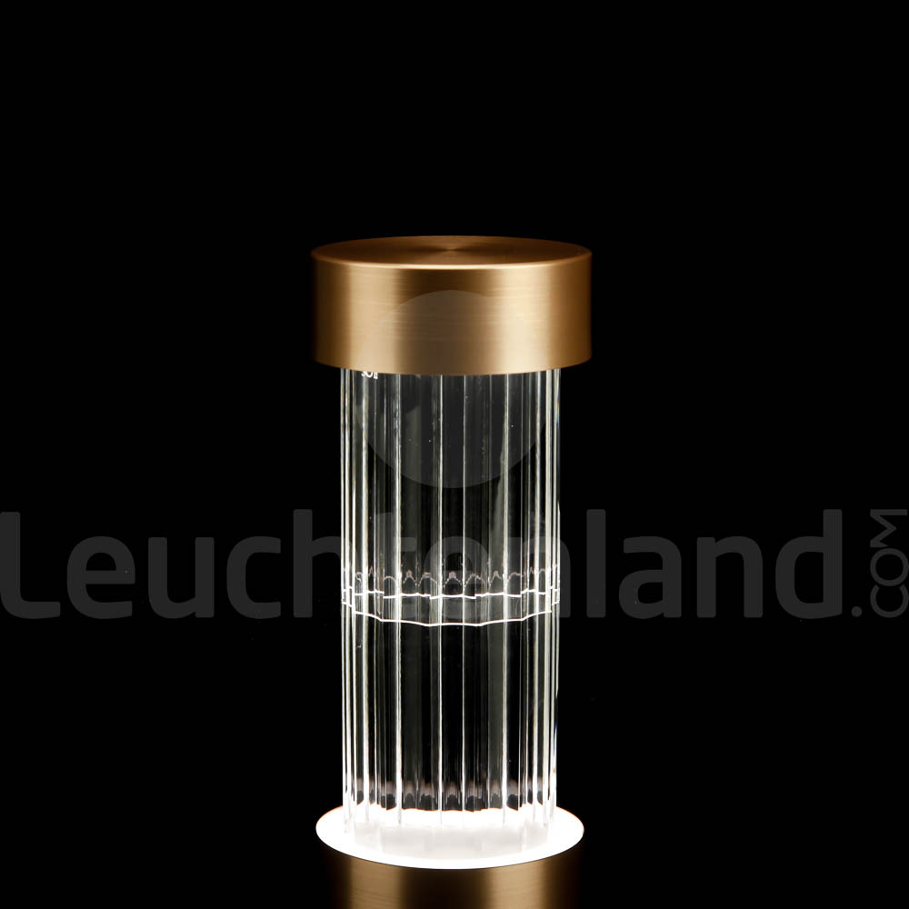 Last Order Fluted LED Akkuleuchte