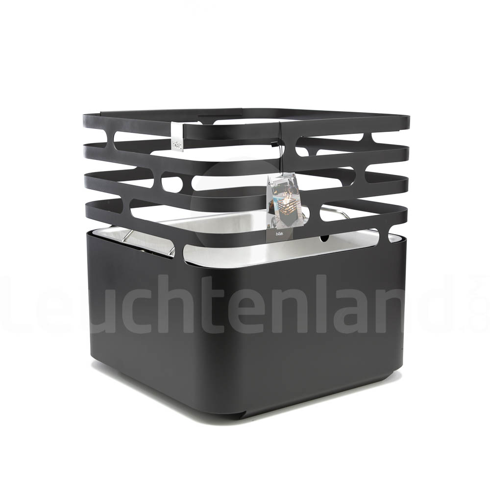 Cube Feuerkorb, Grill & Hocker