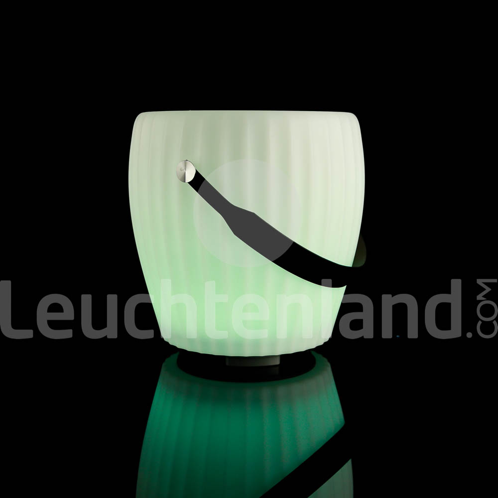 The Joouly Bowl L LED Akkuleuchte, Bluetooth Lautsprecher & Weinkühler